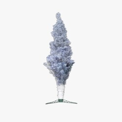 Yılbaşı Çam Ağacı 150 cm Mavi Renk - 2