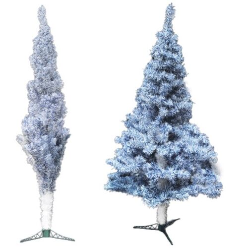 Yılbaşı Çam Ağacı 150 cm Mavi Renk - 3