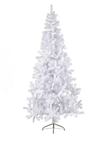 Yılbaşı Çam Ağacı 210 Cm Yerli Metal Ayaklı Beyaz - 1