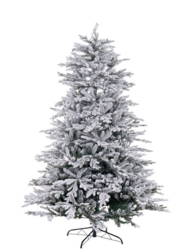 Yılbaşı Çam Ağacı 240 cm Karlı Lüks Alaska Serisi - 1