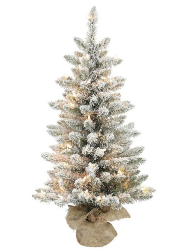 Yılbaşı Çam Ağacı İthal Işıklı Jüt Saksıda 90 Cm Ultra Lüks - 