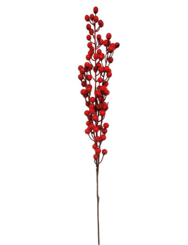 Yılbaşı Çam Dalı Berry Demeti 65 Cm - 