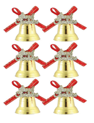 Yılbaşı Çan 6 Cm 6 Parça - 1
