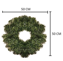 Yılbaşı Çelenk garland 50*50 cm - 2