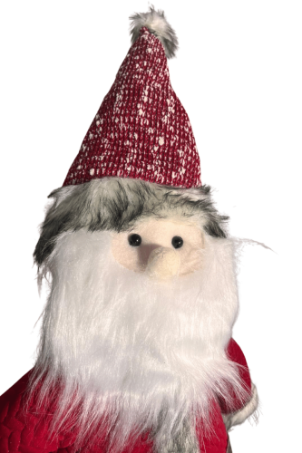 Yılbaşı Dekoratif Noel Baba Ekose Kostümlü 60 Cm - 2