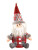 Yılbaşı Dekoratif Oturan Noel Baba Ekoseli 25 Cm - 1