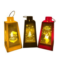 Yılbaşı Fener Ledli Aynalı Model 15 Cm 12 Parça - 2