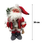 Yılbaşı Figür Noel Baba Pilli 30 cm - 2