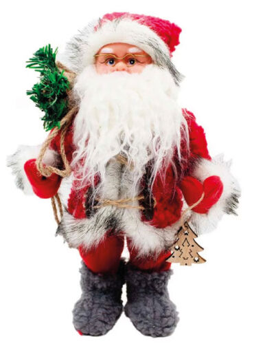 Yılbaşı Figür Noel Baba Pilli 30 cm - 
