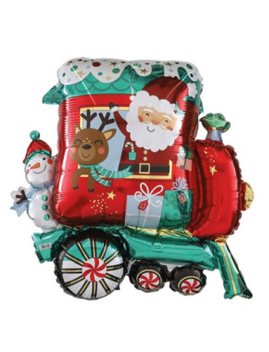 Yılbaşı Folyo Balon Tren Model 66 Cm - 