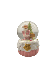 Yılbaşı Kar Küresi Pembe Model 7 Cm 12 Parça - 2