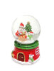 Yılbaşı Kar Küresi Noel Baba Çuvallı Orta Müzikli Pilli - 1