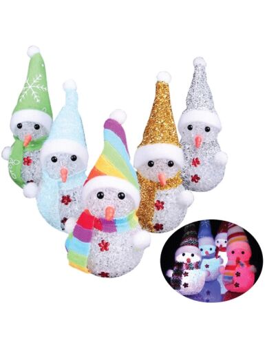 Yılbaşı Kardan Adam Işıklı 25 Cm - 1