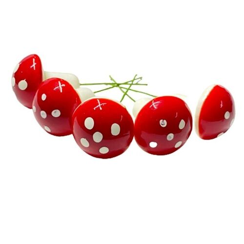 Yılbaşı Mantar Süs 24 lü