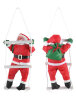 Yılbaşı Merdivene Tırmanan Noel Baba Tekli 80 cm - 1