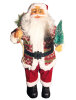 Yılbaşı Noel Baba çam Ağaçlı Ekoseli Model 60 Cm - 1