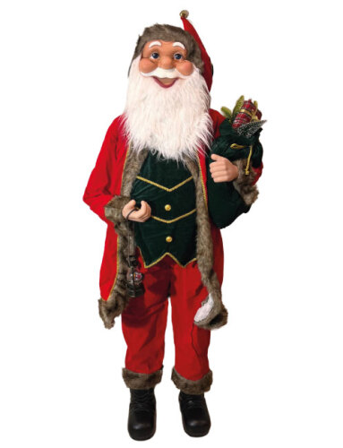 Yılbaşı Noel Baba Hediye Paketli Model 150 Cm - 1