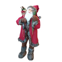 Yılbaşı Noel Baba Oduncu Model 100 cm - 1