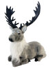 Yılbaşı Ren Geyik Boynuzlu 60 Cm Oturan Model - 1