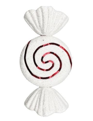 Yılbaşı Strafor Fiyonk Şeker 35 Cm Kırmızı - 1