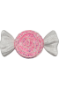 Yılbaşı Strafor Fiyonk Şeker 30 Cm Pembe - 1