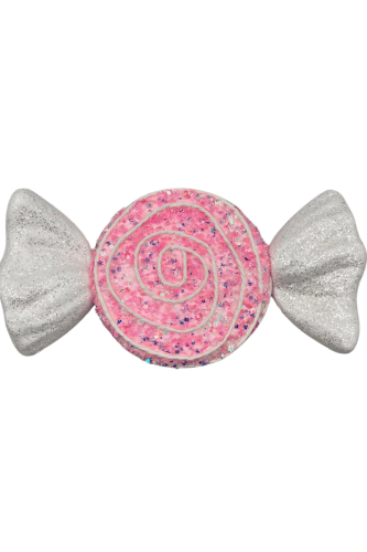 Yılbaşı Strafor Fiyonk Şeker 30 Cm Pembe - 1