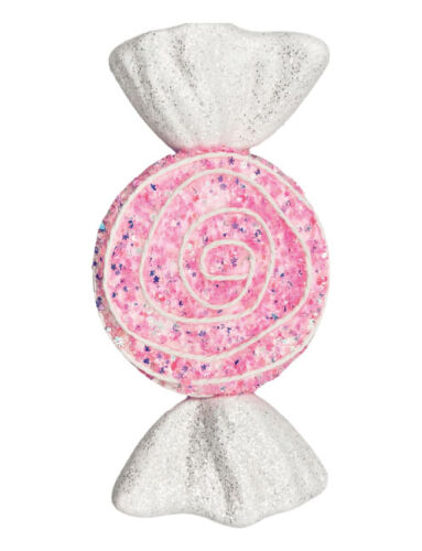 Yılbaşı Strafor Fiyonk Şeker 30 Cm Pembe - 1