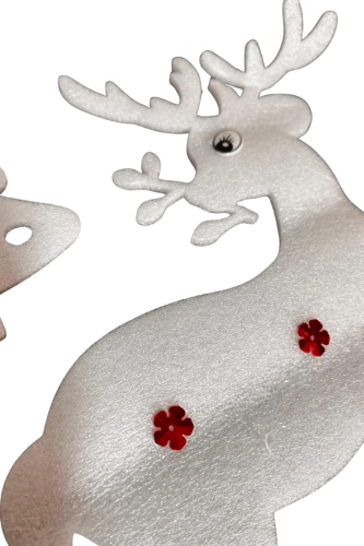 Yılbaşı Sünger Süs Geyik Ağaç Model 50 Cm - 3