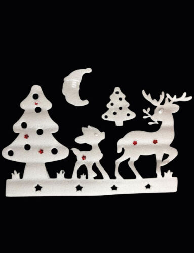 Yılbaşı Sünger Süs Geyik Ağaç Model 50 Cm - 1