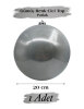 Yılbaşı Top Süs 20 Cm Krom Gümüş - 1