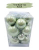 Yılbaşı Top Süs 4-5-6-8 Cm 18 Parça Krom Yeşil - 2