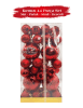 Yılbaşı Top Süs 44 Parça Set Kırmızı - 3