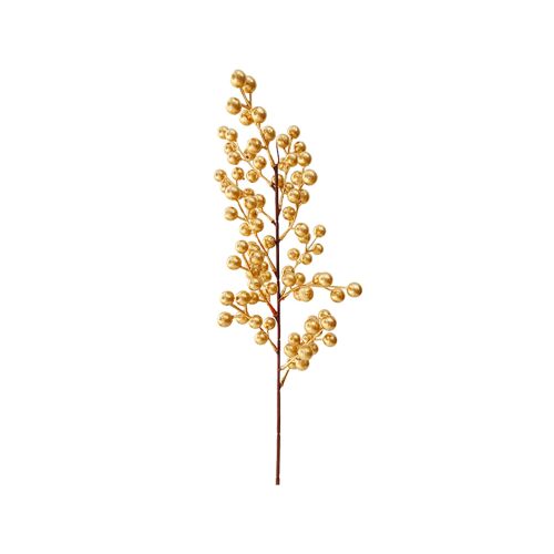 Yılbaşı Yapay Dal Berry Altın Model - 2