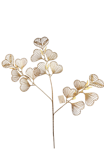 Yılbaşı Yapay Dal Ginkgo Altın Model - 1