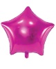 Folyo Balon Yıldız 60 Cm (24 inç) Fuşya - 1