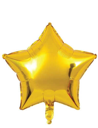 Folyo Balon Yıldız 40 Cm (18inç) Gold - 