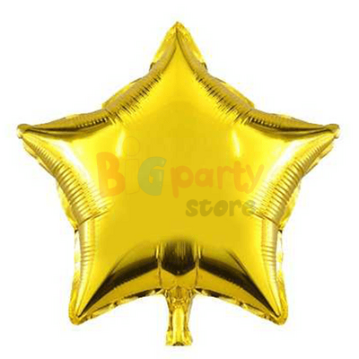 Folyo Balon Yıldız 60 Cm (24 inç) Gold - 1