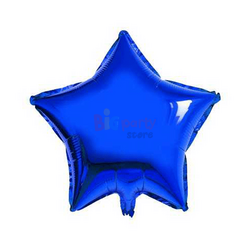 Folyo Balon Yıldız 40 Cm (18inç) Lacivert - 1