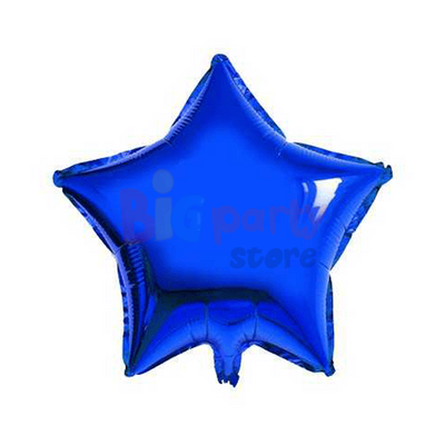Folyo Balon Yıldız 40 Cm (18inç) Lacivert - 1