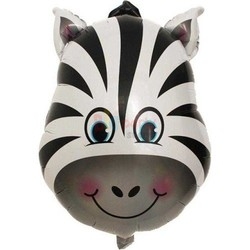 Folyo Balon Safari Zebra 50 Cm - 1
